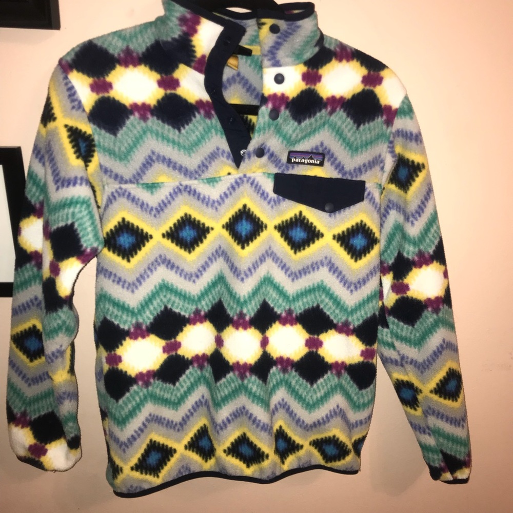 Patterned Patagonia Fleece